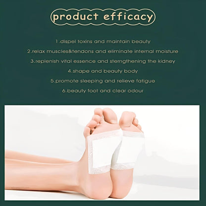 🦶 Detox Foot Patch | Overnight Herbal Foot Detox | Natural Body Cleanse Patch 🌿