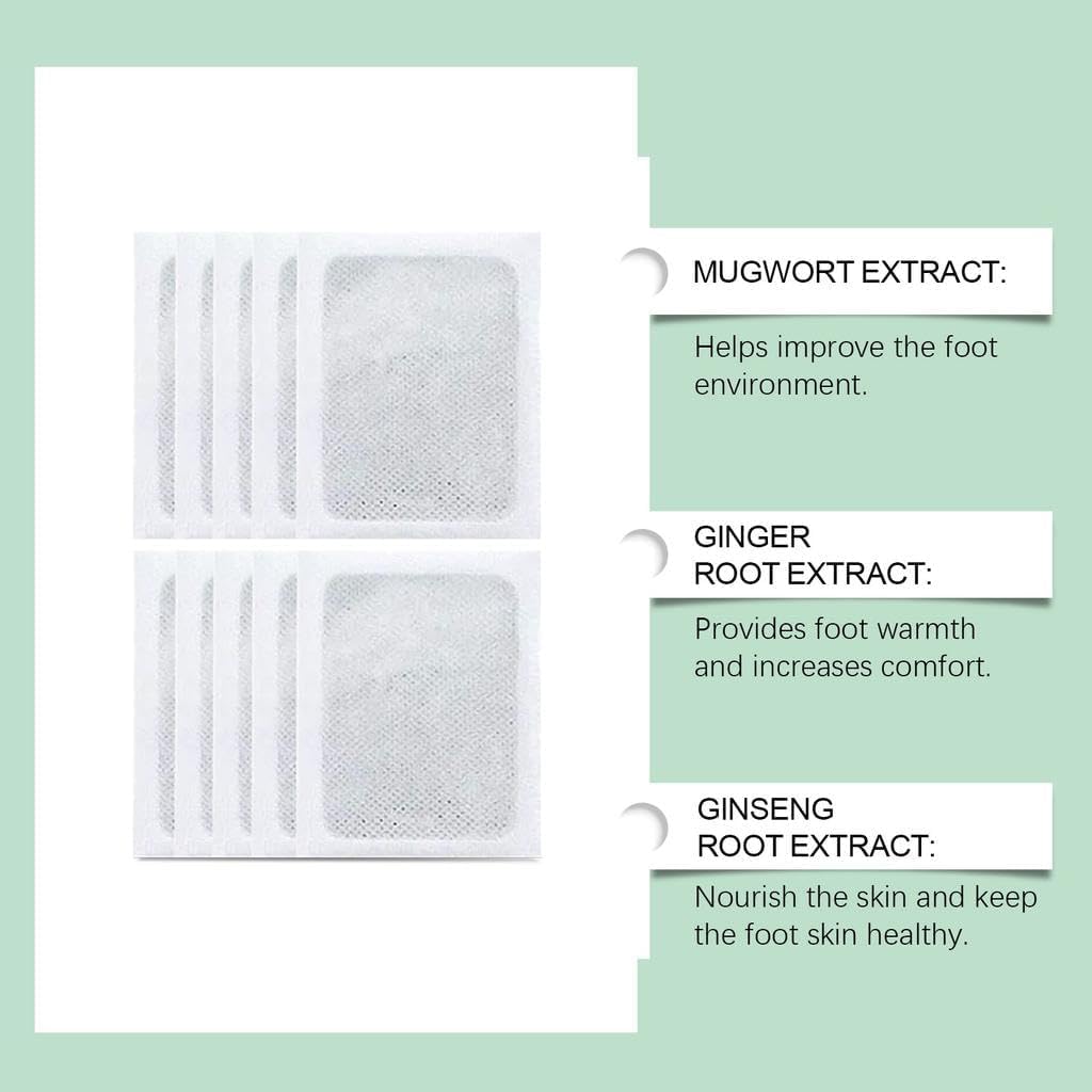 🦶 Detox Foot Patch | Overnight Herbal Foot Detox | Natural Body Cleanse Patch 🌿