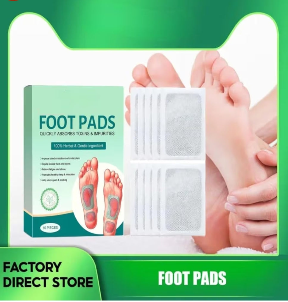 🌿 Premium Detox Foot Patches 👣 | Buy 10 Pads, Get 10 FREE 🎁 | Limited Time Offer ⚡