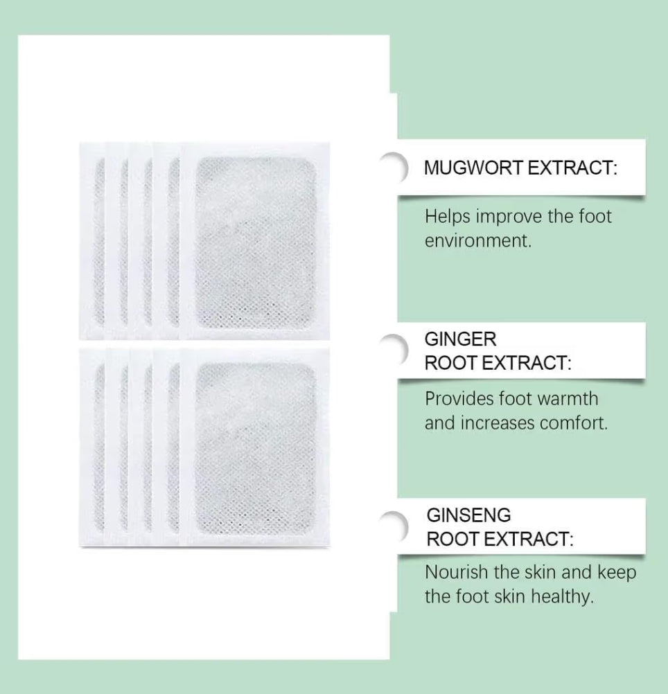 🌿 Premium Detox Foot Patches 👣 | Buy 10 Pads, Get 10 FREE 🎁 | Limited Time Offer ⚡